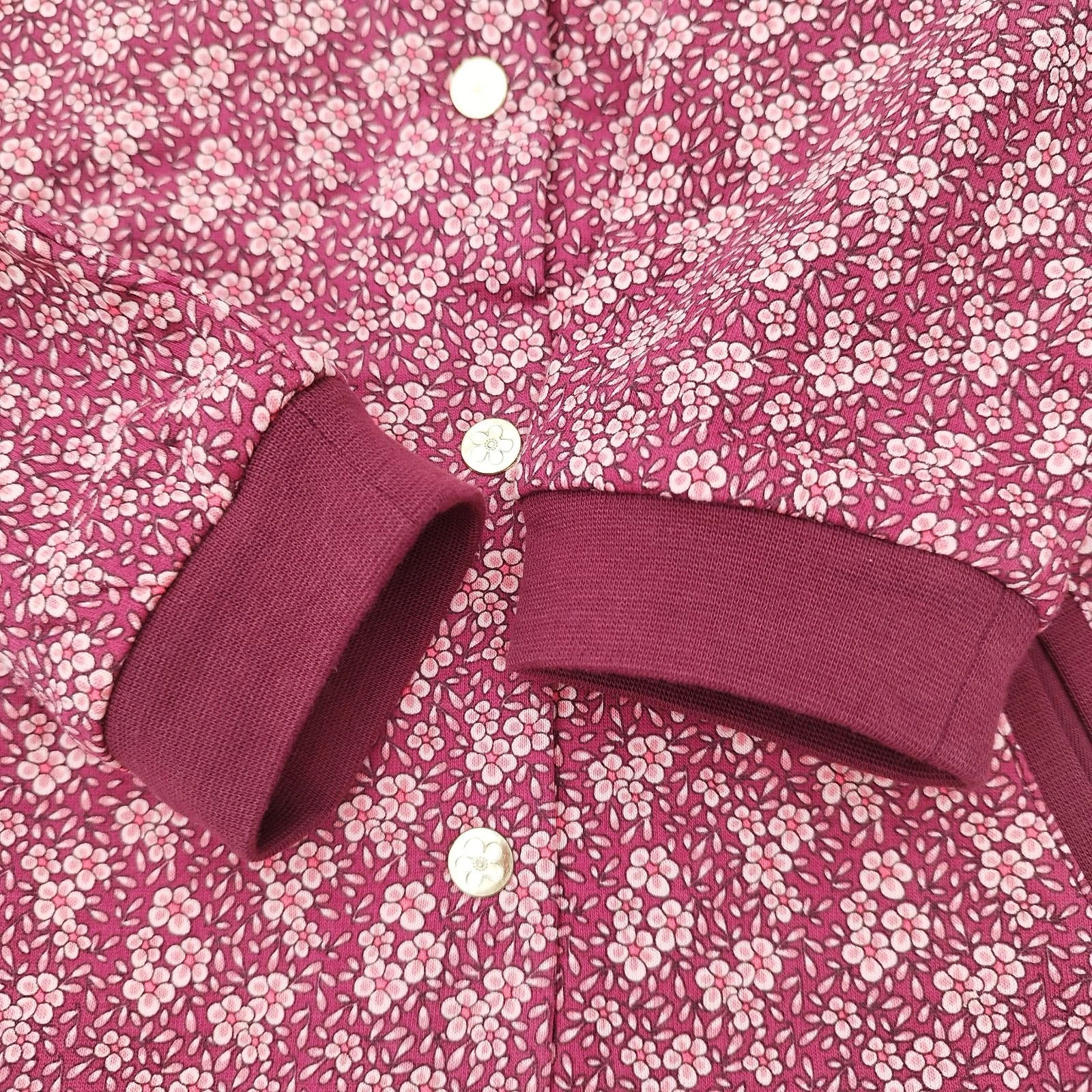 Chaqueta forrada con flores – photo 6